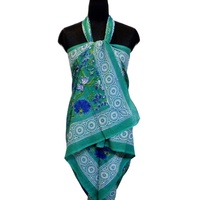 Nouvel arrivage : Maillot de bain fitness 2 pièces pour femme, vert marin, séchage rapide, imprimé floral artisanal, polyester/nylon