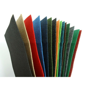 100% <span class=keywords><strong>Polyester</strong></span> 3m và 1.83m Chiều rộng 200gsm kim đấm đồng bằng triển lãm thảm - Product Image 5