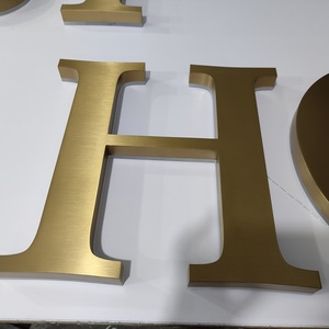 Numéros et lettres en acier inoxydable 3D Signes Numéros de maison lumineux Numéros de maison LED rétroéclairés en métal - Product Image 3