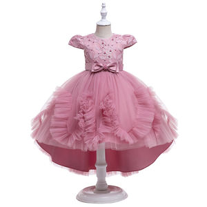 Robe de princesse en dentelle pour filles, robe florale pour enfants, vêtements pour filles, costume de tutu pour fête d'anniversaire, vestidos - Product Image 5