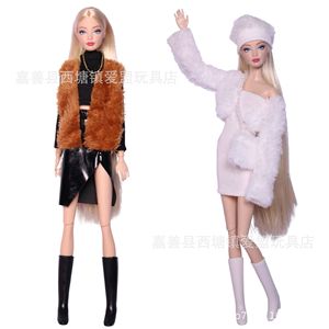 Vêtements pour poupée, 30cm/11 pouces, nouvelle mode européenne et américaine, jupe, costume, pantalon, vêtements pour poupée - Product Image 3