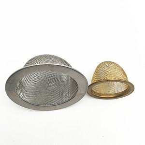 Filtro de malla de alambre redondo de acero inoxidable para hookah, tapa de 45 mm y 60 mm de diámetro, colador para hookah acrílica - Product Image 3
