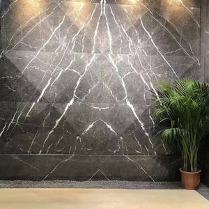 Mármol Gris Wyndham Moderno, Piedra Natural Pulida, Losas, Encimeras, Cubiertas de Baño, Baldosas para Piso, Mesa, Hotel, Villa, Grosor Personalizado - Product Image 5