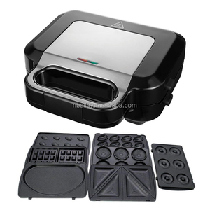 Sandwichera Aifa con superficie <span class=keywords><strong>de</strong></span> rejilla profunda antiadherente para filetes <span class=keywords><strong>de</strong></span> jamón y huevo Parrilla eléctrica compacta Tostadora <span class=keywords><strong>de</strong></span> <span class=keywords><strong>Pan</strong></span> Tostadora - Product Image 6