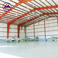 Structure du cadre Structure moderne préfabriquée en acier hangar d'avion