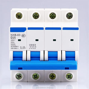 Chint thu nhỏ ngắt mạch NXB 1P 2P 3P chứng nhận PA66 Vật liệu 10kA 63A 100A 125A MCB chuyển đổi cho nhà công nghiệp sử dụng - Product Image 2