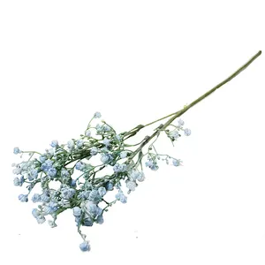 Vivid Babys respiração flores botões de casamento pano de fundo pequeno branco plantas Gypsophila bouquets artificial respiração do bebê