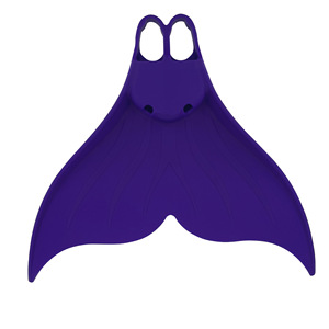 Aletas de Sirena para Adultos, Aleta Única para Buceo y Natación <span class=keywords><strong>Estilo</strong></span> <span class=keywords><strong>Libre</strong></span>, Cola de Pez de Silicona - Product Image 3