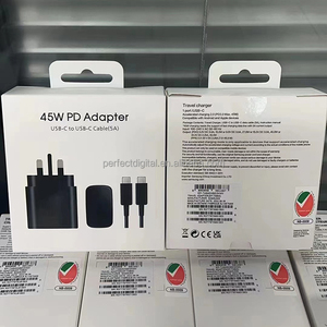 Venta caliente <span class=keywords><strong>45W</strong></span> PD adaptador TA845 UE Reino Unido enchufe tipo C adaptador de corriente carga súper rápida <span class=keywords><strong>cargador</strong></span> de pared de la USB-C para <span class=keywords><strong>Samsung</strong></span> S24 S23 S21 <span class=keywords><strong>S22</strong></span> - Product Image 6