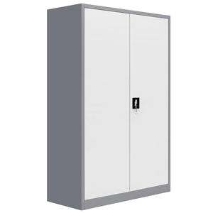 Armoire de <span class=keywords><strong>rangement</strong></span> en acier moderne et réglable à 2 portes, <span class=keywords><strong>casier</strong></span> à 4 étagères avec serrure à 3 points, modulaire pour chambre, sous-sol, salle à manger, <span class=keywords><strong>bureau</strong></span>, maison, salle de sport - Product Image 3