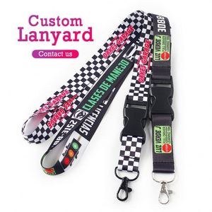 Wholesale Any Size <b>Lanyard</b> Keychain With Logo Neck Tool Free Sample <b>Polyester</b> Strap Printed for Sublimation Custom <b>Lanyards</b> - Product Image 5