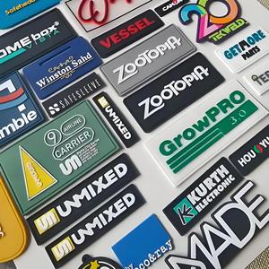 3DミリタリースタイルPVCフラッグパッチフック付きマグネットファスナー付き衣類バックパックベストデコレーション