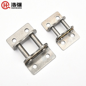 Conector de Cadena de Placa Curva Haoqiang, Rodillo de 10 mm, Ancho de 15 mm, Tipo Estándar, Cadena de Transmisión de Una Sola Hilera - Product Image 4