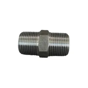 1/2 Inch Nipple CS forged high pressure NPT threads pipe fittings