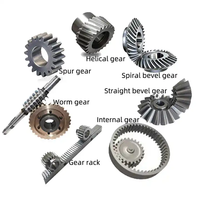 Pièces de camion standard en acier personnalisées fabriquées en Chine, OEM et ODM, pièces de camion de haute qualité, roue d'essieu, pignon, engrenage