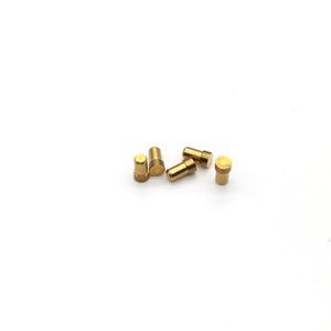 Rivet en cuivre à tête ronde de 2,05 mm de diamètre, usiné CNC pour composants électroniques - Product Image 1