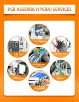 Assemblage de cartes électroniques fiables Mustar pour systèmes de sécurité, fabrication OEM de PCBA avec composants de qualité