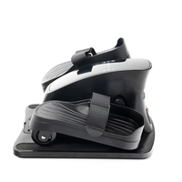 Exerciseur électrique elliptique silencieux et portable sous le bureau pour les personnes âgées 12 vitesses réglables avec télécommande pour un usage domestique