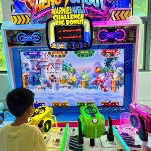 Máquina de Juegos Infantil KUBIXION, Interactiva para Padres e Hijos, de Disparos, que Funciona con Monedas, Equipo para Centros Comerciales, en Inglés - Product Image 3