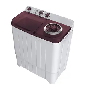 Europa Standaard 19Kg Eenvoudige Bediening Semi-Auto Mini Wasmachine Draagbare Wassen En Droger Machine