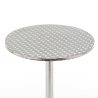 Hochwertige langlebige Silber Aluminium Möbel Tischs tangen High Bar Tische Klappbarer Couch tisch