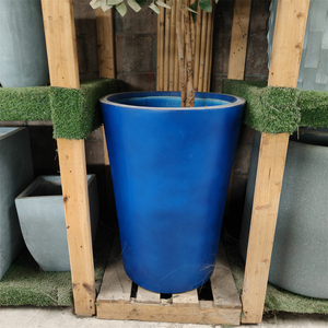 Bán buôn phong cách hiện đại trồng bê tông <span class=keywords><strong>handmade</strong></span> sợi thủy tinh bình và trồng phong cách mới gốm cho ngoài trời - Product Image 6