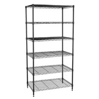 Étagère de rangement en métal à 4 niveaux avec revêtement en poudre pour assiettes et bols, chariot de service multifonctionnel sur pied pour la cuisine domestique