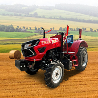 Petits tracteurs à quatre roues bon marché et populaires contenant des outils agricoles Mini tracteurs 4x4 Tracteurs agricoles à quatre roues motrices