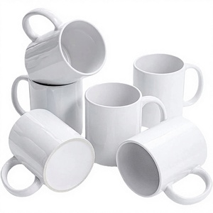 <span class=keywords><strong>Tazas</strong></span> de Cerámica Blancas <span class=keywords><strong>para</strong></span> Sublimación de 11 oz, con Asa, Grado <span class=keywords><strong>AAA</strong></span> Europeo/Americano, Protección Ambiental, Venta al Por Mayor del Fabricante - Product Image 1