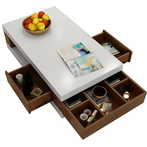 2020 Glass smart TV cabinet for livingroom