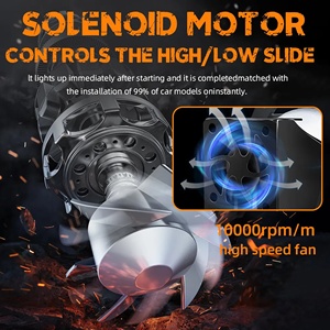 Chenlang CL-A98 de 3 Pulgadas, 130W, 30000LM, 6000K, IP68, Lente de Proyector, Luz Alta/Baja, Súper Brillante, Faro Delantero Bi-LED Automático para Toyota Nissan - Product Image 5