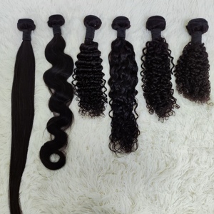 Lestfly - Paquetes de Cabello Humano al por Mayor, Cabello Liso 10A, Cabello Virgen Brasileño 100% Natural Sin Procesar, Paquetes Negros Naturales para Mujer - Product Image 2