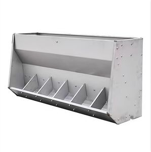 पशुधन के लिए कुशल स्टेनलेस स्टील स्वचालित डबल-पक्षीय सुअर फीडर - Product Image 5