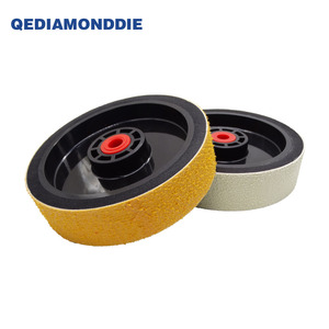 Ruedas de pulido de piedras preciosas REZ de 6 pulgadas, rueda de cabbing de diamante de resina suave para pulido de gemas - Product Image 5