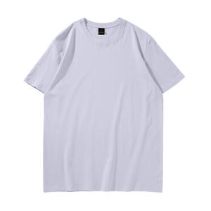 Maglietta da <span class=keywords><strong>uomo</strong></span> in cotone 100% da 180gsm t-Shirt allentata di qualità di lusso con costine o collo in bianco Streetwear Oversize t-Shirt da <span class=keywords><strong>uomo</strong></span> - Product Image 5