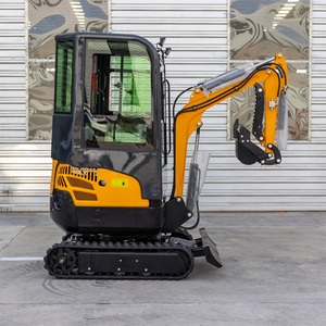 Bestselling Products Best-selling Supply 1.3 Ton <b>Mini</b> Excavator with Cabin and <b>Air</b> <b>Conditioner</b> Small Crawler Digger - Product Image 1