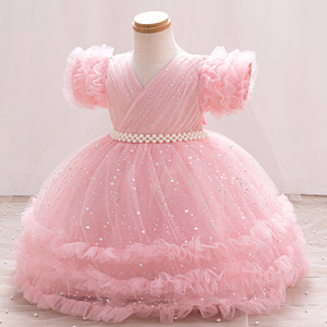 Vestido <span class=keywords><strong>de</strong></span> <span class=keywords><strong>Cumpleaños</strong></span> para Niña, Vestido <span class=keywords><strong>de</strong></span> Princesa para Fiesta Infantil, Vestido <span class=keywords><strong>de</strong></span> Alta Calidad - Product Image 2