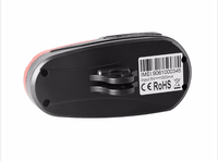 Rastreador GPS para Bicicleta, Oculto, en Tiempo Real, Batería de Larga Duración (25 Días), Dispositivos de Rastreo GPS GSM GPRS con Luz Trasera LED