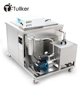 Tullker-Equipo de filtro 108 L, piezas de avión, cilindro, inyector de molde diésel, limpiador ultrasónico Industrial personalizado