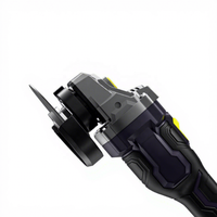 Meuleuse d'angle sans fil industrielle 20V sans balais, batterie lithium 6.0Ah, outil électrique haute vitesse