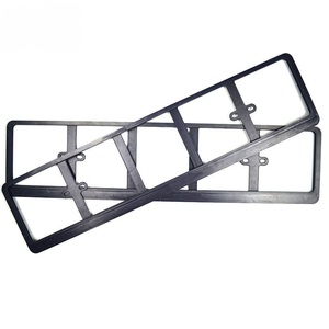 Cadre de plaque d'immatriculation personnalisé, support de plaque d'immatriculation en ABS à montage encastré, spécifications européennes, vente en gros, 53*13.5cm - Product Image 1