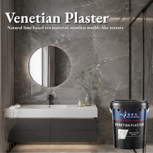 Yeso Veneciano Efecto Mármol Blue Kingfisher After-Dark para Paredes de Cine en Casa - Product Image 1