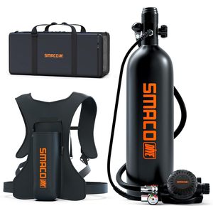 Smaco S700 Plus Mini Bouteille de Plongée 1.9L en Aluminium Portable Haute Pression Réutilisable Certifiée DOT - Product Image 1