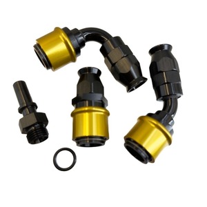 Acoplamientos Rápidos de PTFE Haofa AN6 AN8 AN10, Conexiones para Mangueras de Refrigerante para Modificación Automotriz - Product Image 1