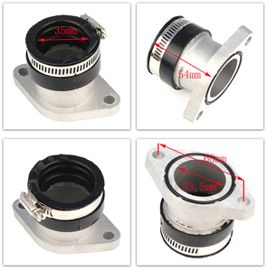 Tubo di aspirazione in gomma di alta qualità per YAMAHA YFM <span class=keywords><strong>Wolverine</strong></span> 350/YFM350 Big Bear350 carburatore 4KB-13586-01-00 - Product Image 6