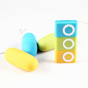 Huevos Vibradores con Control Remoto MP3 para el Orgasmo Femenino - Product Image 4