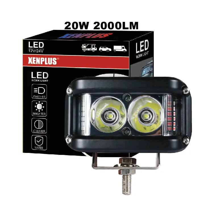 Expo Mach 4X4 LW6 Led Verlichting Met Strobe Signaal Licht Voor Wrangler Truck Trailer Pickup Boot Auto suv Atv