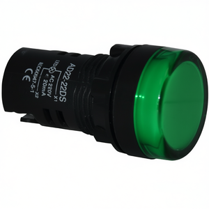 Ad22-22ds Voyant lumineux vert 220V AC, lampe de signalisation LED pour contrôle industriel - Product Image 2