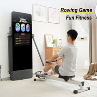 IMBODY Home Gym Tout-en-un : Banc de musculation multifonctionnel pour entraînement complet (Step, Rameur, Banc de musculation incliné)