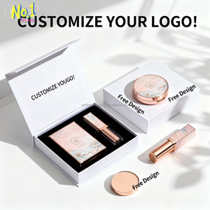 Set di Lucidalabbra Lucido Personalizzato con Logo, Smalto per Unghie e Applicatore a Spugna, Confezione Regalo per Lucidalabbra - Product Image 4